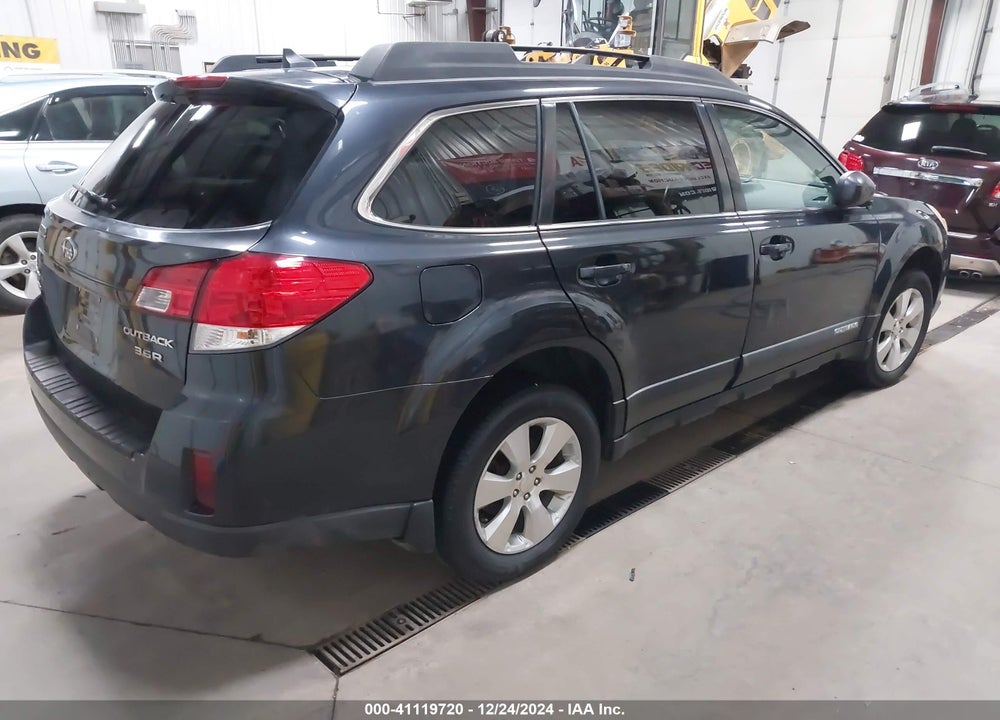 2011 SUBARU OUTBACK 3.6R LIMITED VIN: 4S4BRDJC9B2320550
