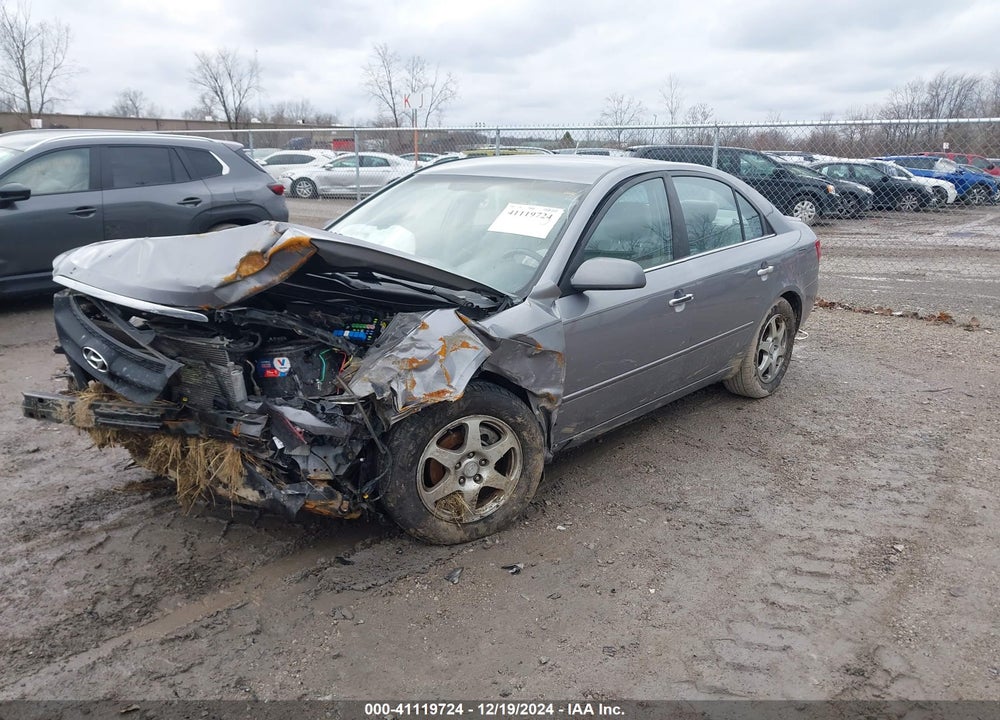 2006 HYUNDAI SONATA VIN: 5NPEU46C46H172661