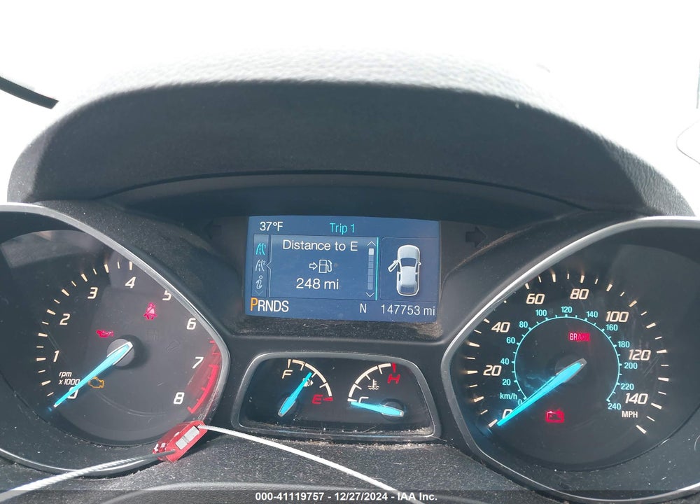 2013 FORD ESCAPE SE VIN: 1FMCU0GX6DUC69327