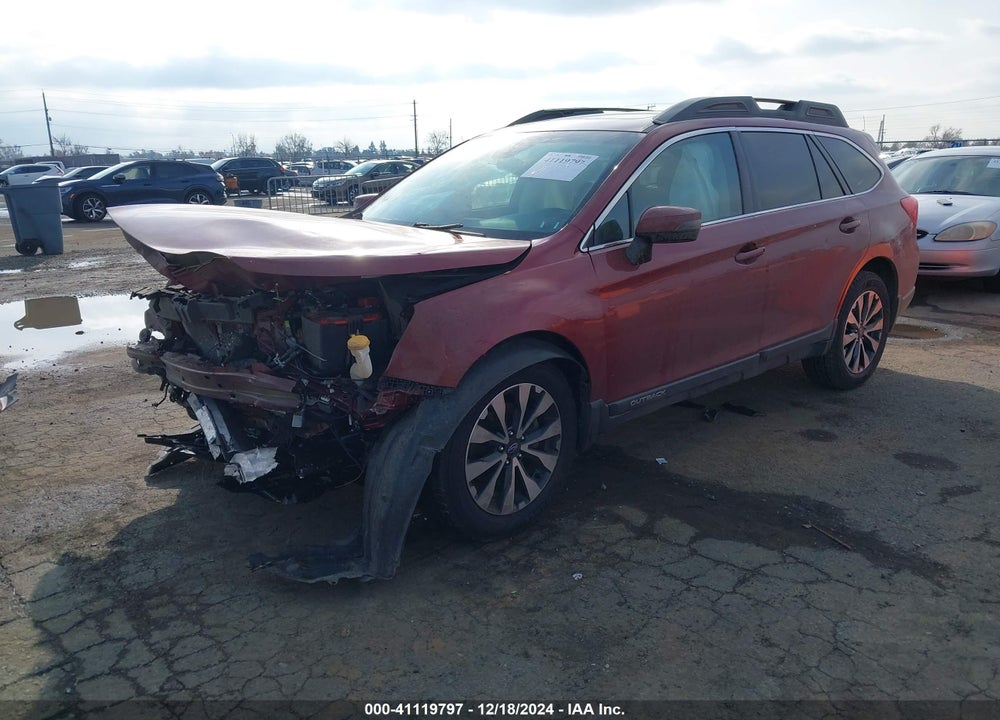 2017 SUBARU OUTBACK 2.5I LIMITED VIN: 4S4BSANC2H3320633