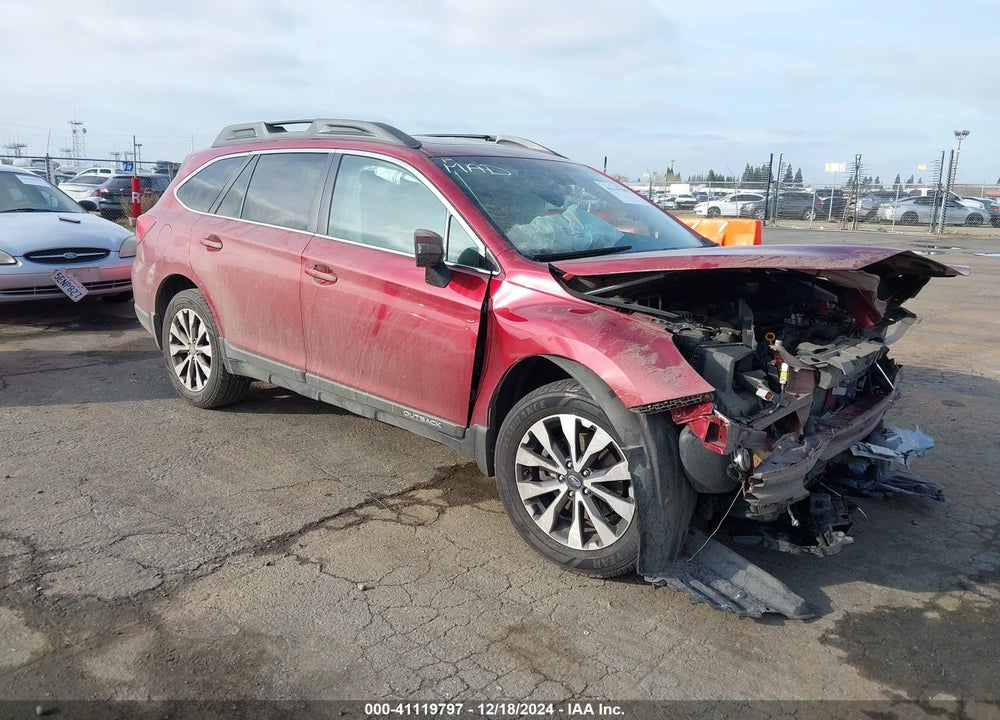 2017 SUBARU OUTBACK 2.5I LIMITED VIN: 4S4BSANC2H3320633