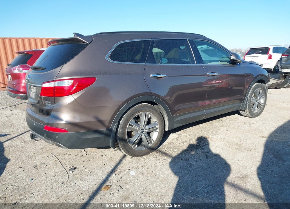 2015 HYUNDAI SANTA FE LIMITED VIN: KM8SR4HF0FU116665