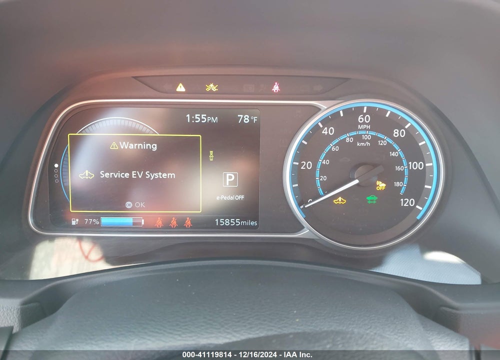 2023 NISSAN LEAF S 40 KWH VIN: 1N4AZ1BV1PC552257