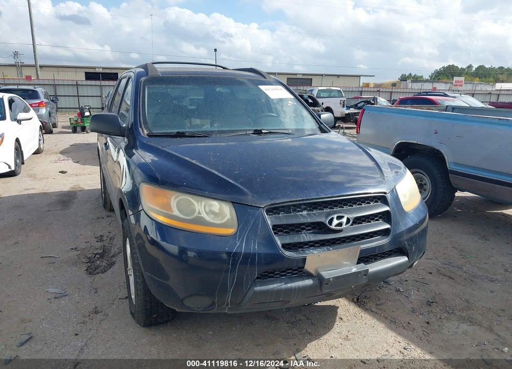 2009 HYUNDAI SANTA FE GLS VIN: 5NMSG13D19H263605
