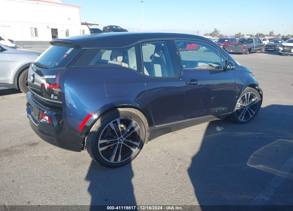 2019 BMW I3S 120AH W/RANGE EXTENDER VIN: WBY8P8C5XK7D27795