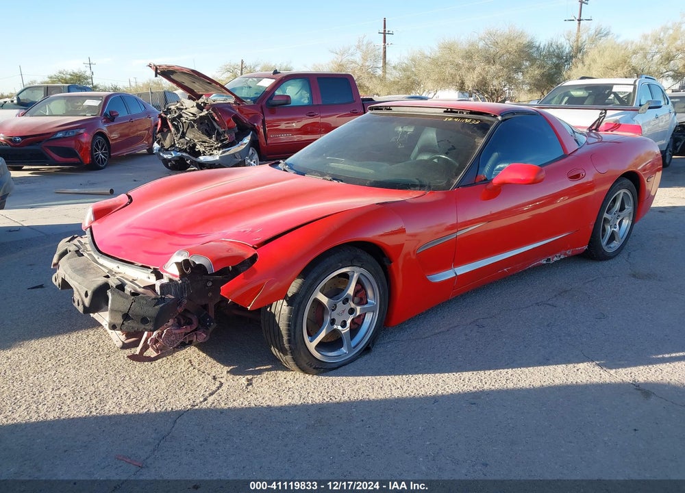 2001 CHEVROLET CORVETTE VIN: 1G1YY22GX15131760