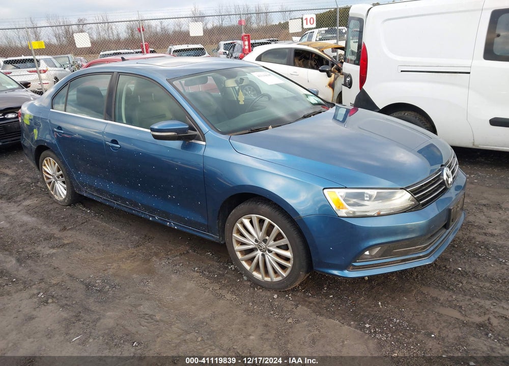 2015 VOLKSWAGEN JETTA VIN: 3VWD17AJ9FM350731