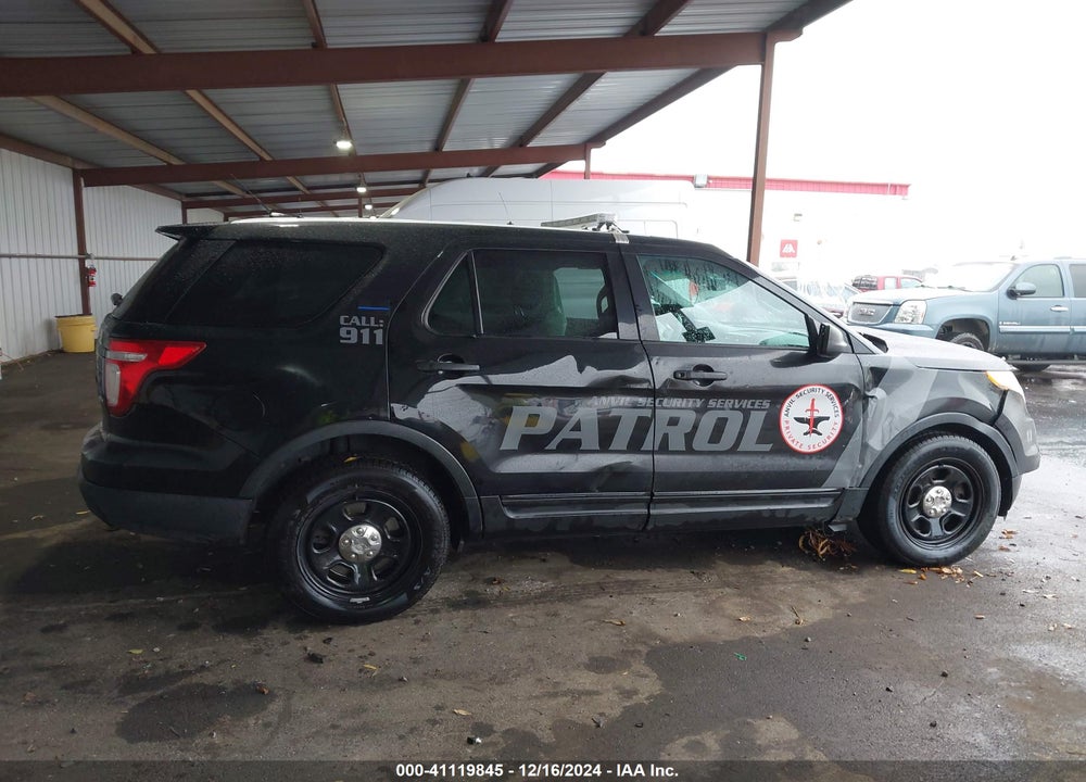 2015 FORD POLICE INTERCEPTOR VIN: 1FM5K8AR2FGA78660