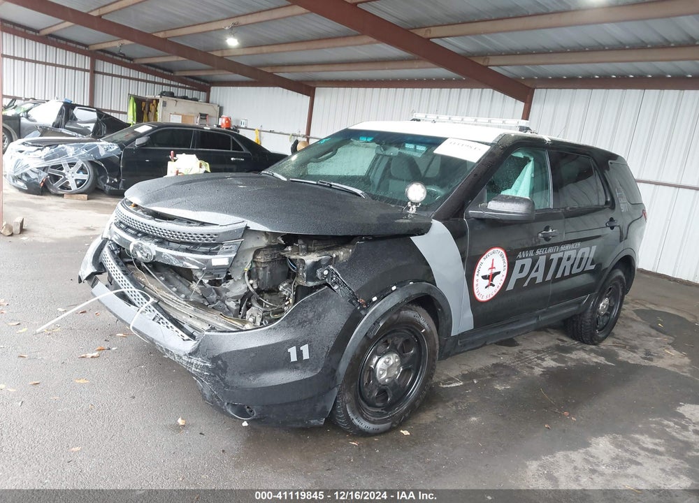 2015 FORD POLICE INTERCEPTOR VIN: 1FM5K8AR2FGA78660