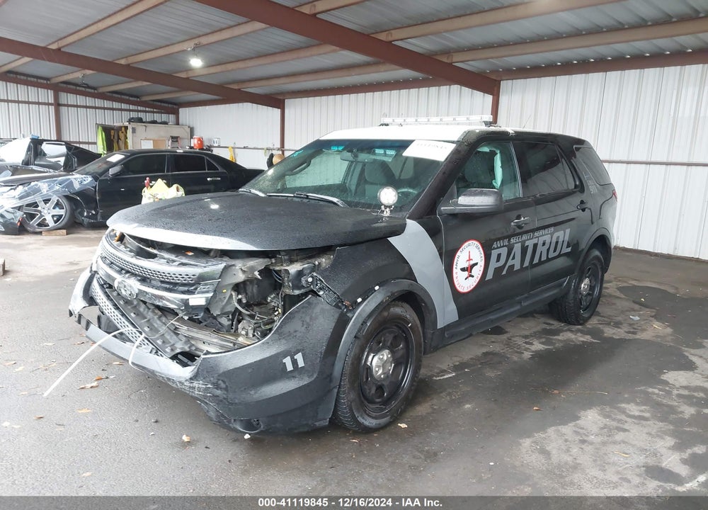2015 FORD POLICE INTERCEPTOR VIN: 1FM5K8AR2FGA78660
