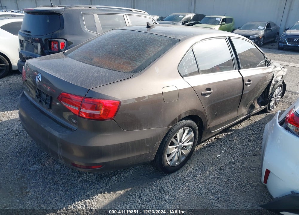 2015 VOLKSWAGEN JETTA 1.8T SE VIN: 3VWD17AJ3FM242783