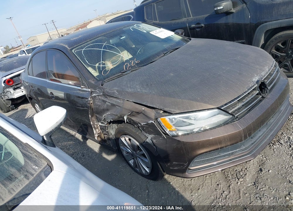 2015 VOLKSWAGEN JETTA 1.8T SE VIN: 3VWD17AJ3FM242783