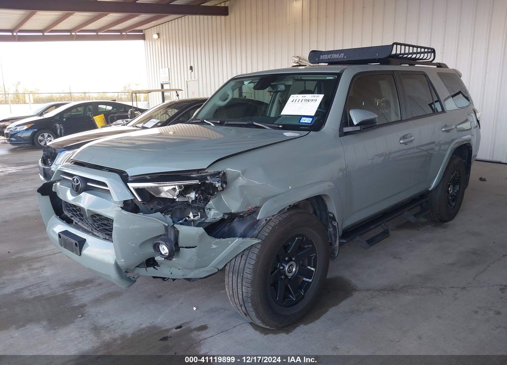 2022 TOYOTA 4RUNNER TRAIL SPECIAL EDITION VIN: JTETU5JR4N6047754