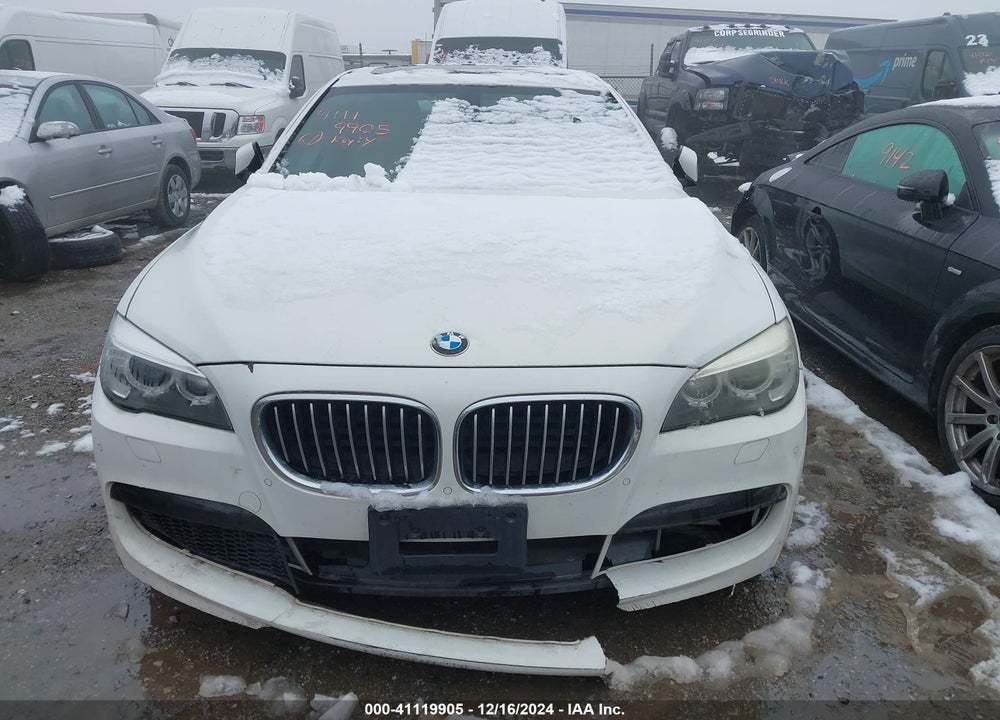 2013 BMW 750LI VIN: WBAYE8C5XDDE22219