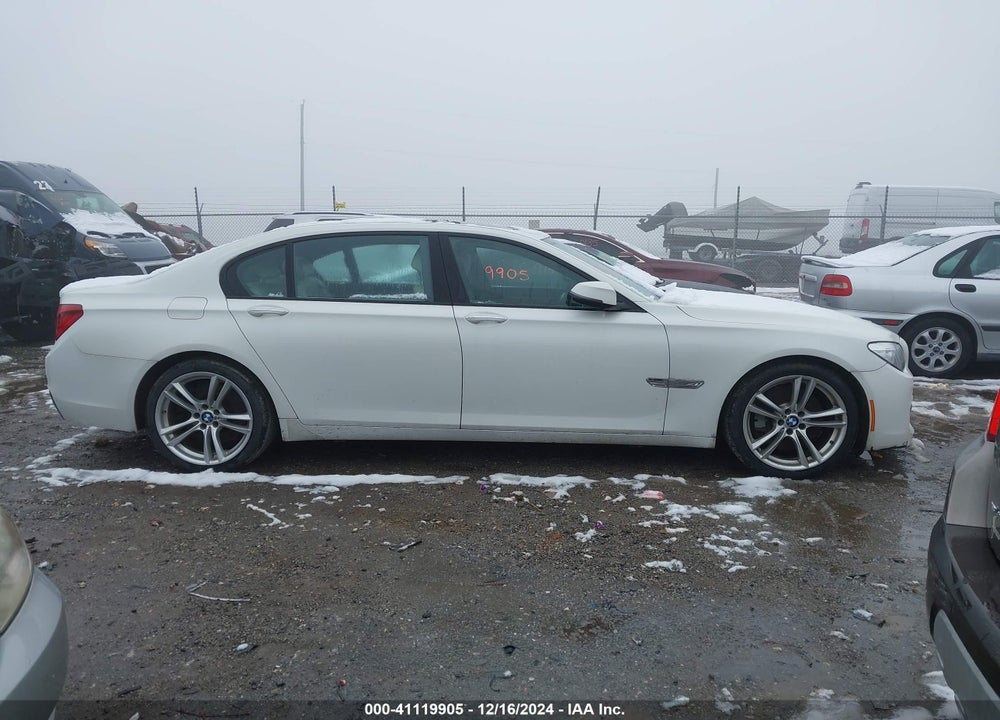 2013 BMW 750LI VIN: WBAYE8C5XDDE22219