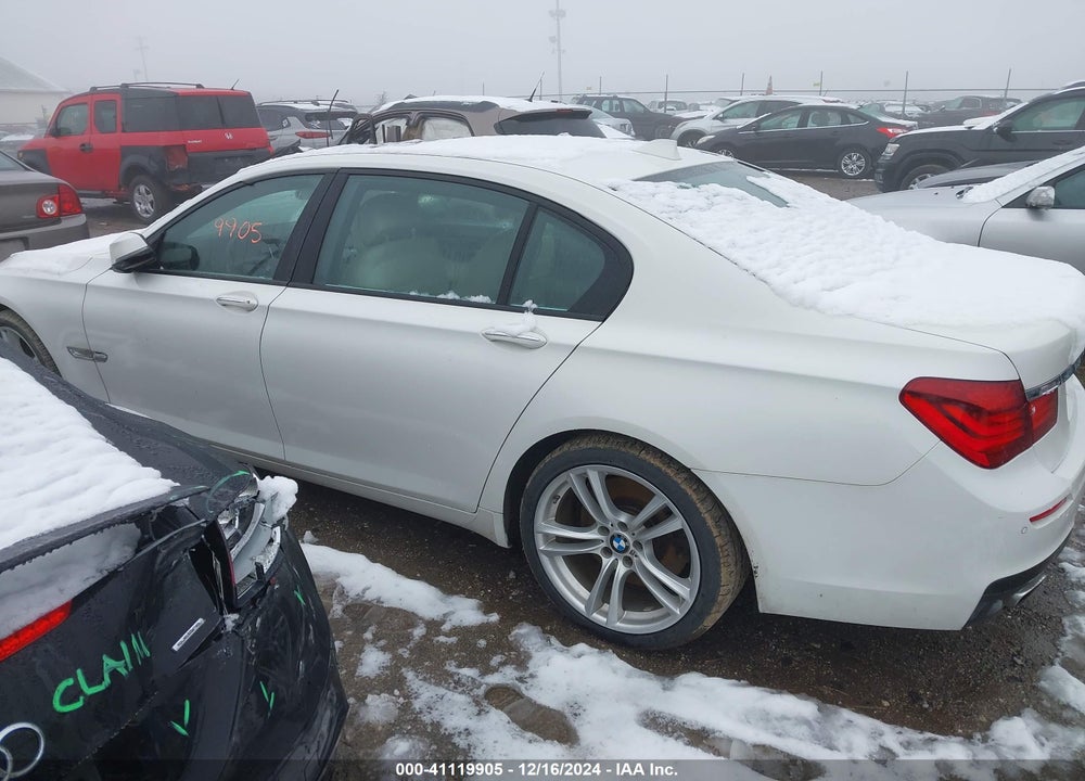 2013 BMW 750LI VIN: WBAYE8C5XDDE22219