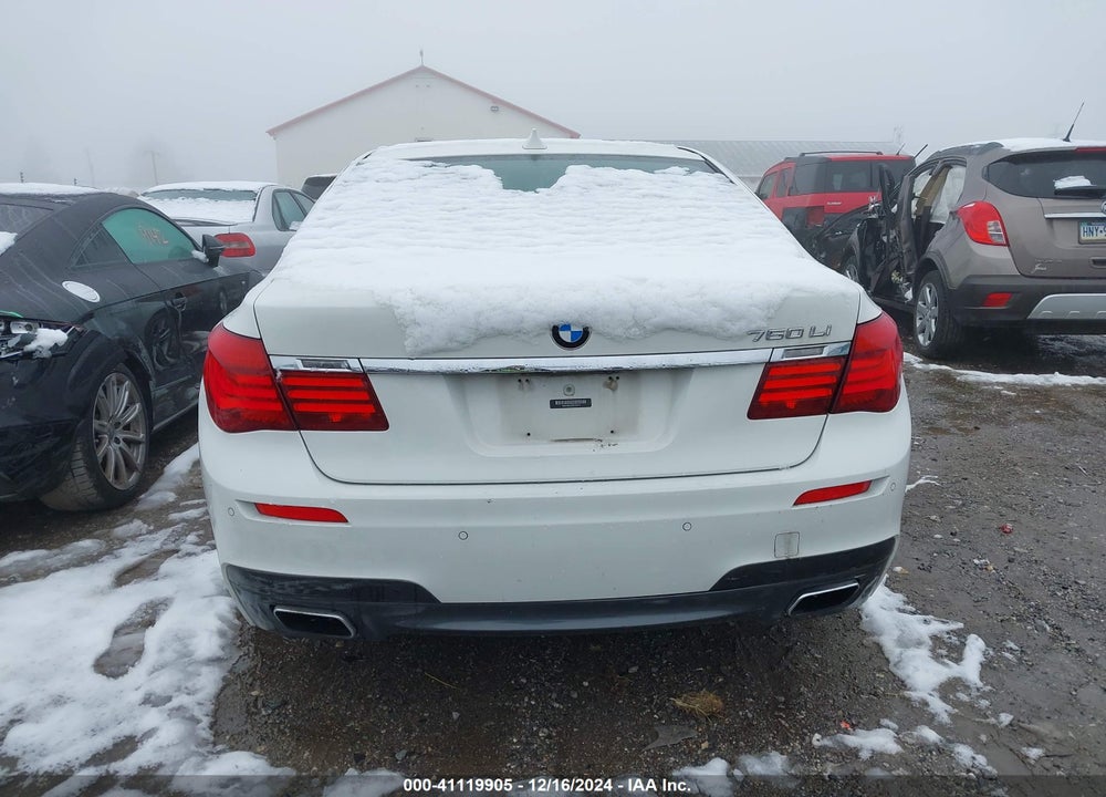 2013 BMW 750LI VIN: WBAYE8C5XDDE22219