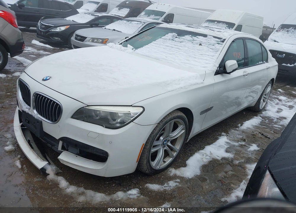 2013 BMW 750LI VIN: WBAYE8C5XDDE22219