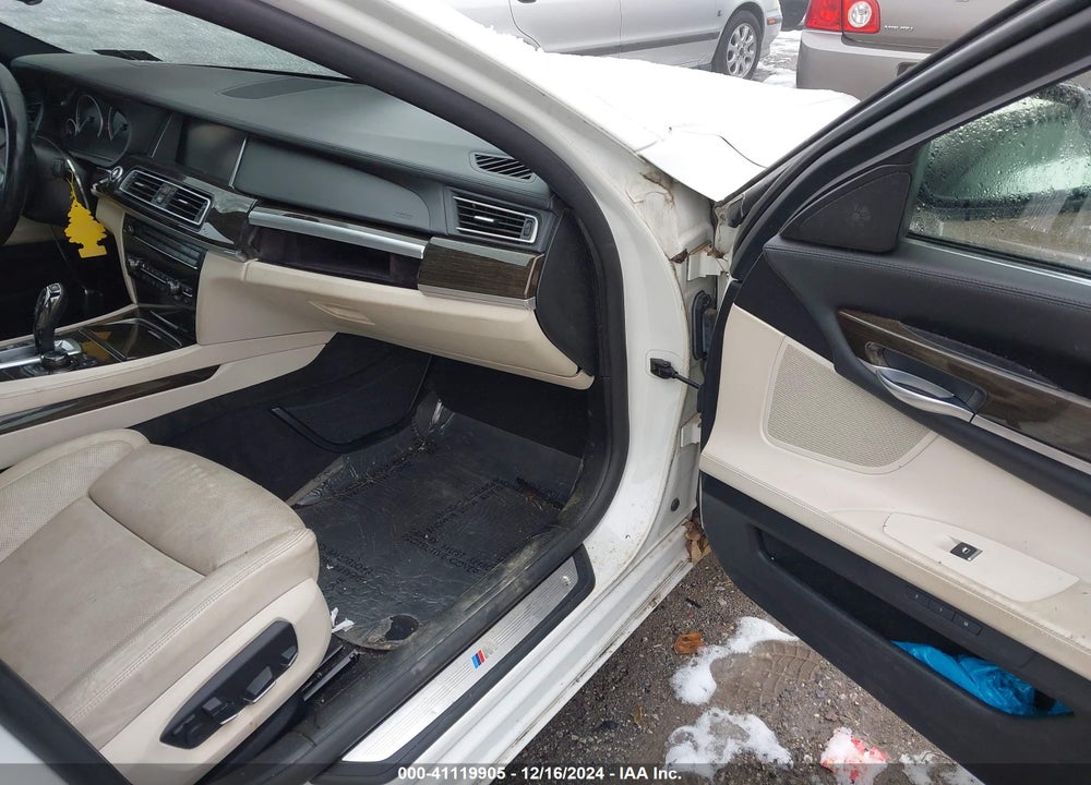 2013 BMW 750LI VIN: WBAYE8C5XDDE22219