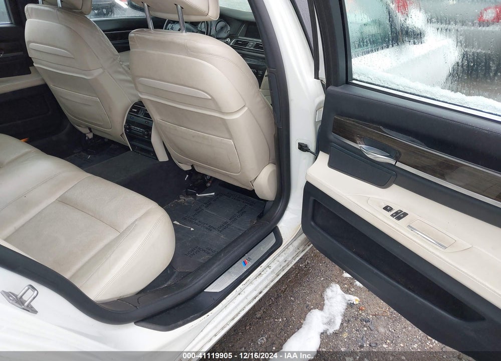 2013 BMW 750LI VIN: WBAYE8C5XDDE22219