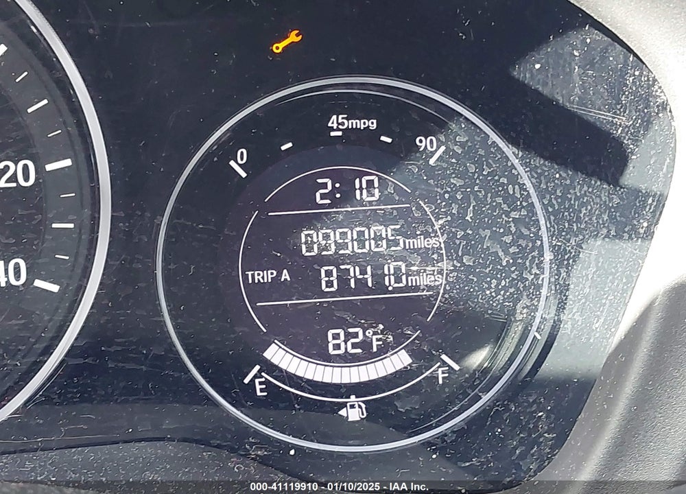 2016 HONDA HR-V LX VIN: 3CZRU5H34GM744239