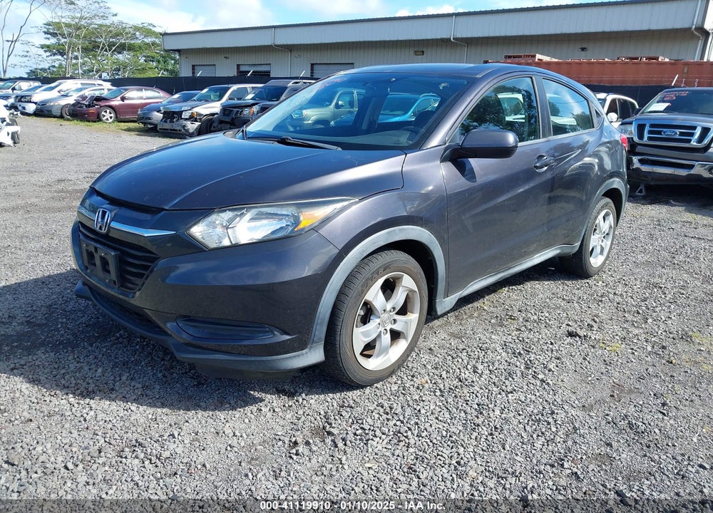 2016 HONDA HR-V LX VIN: 3CZRU5H34GM744239