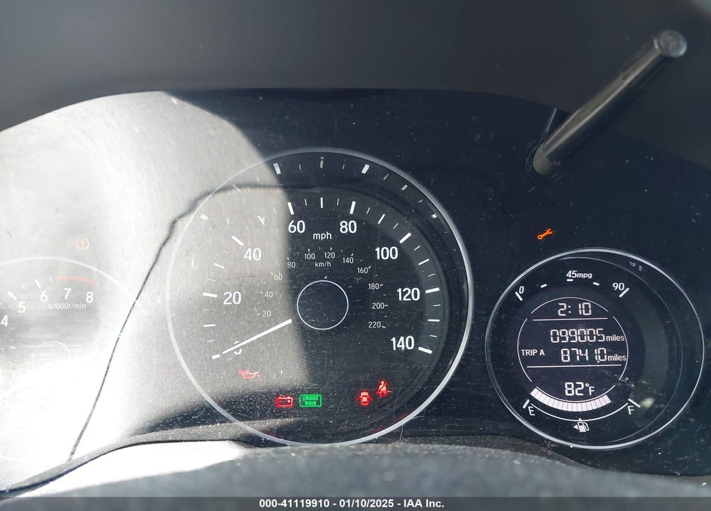 2016 HONDA HR-V LX VIN: 3CZRU5H34GM744239
