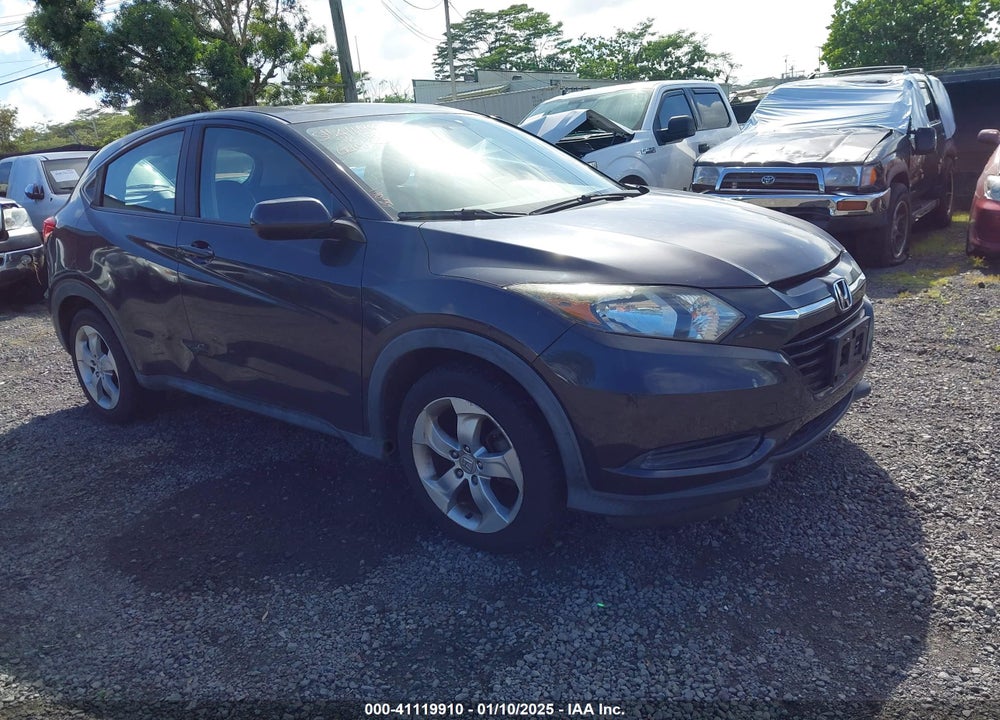 2016 HONDA HR-V LX VIN: 3CZRU5H34GM744239