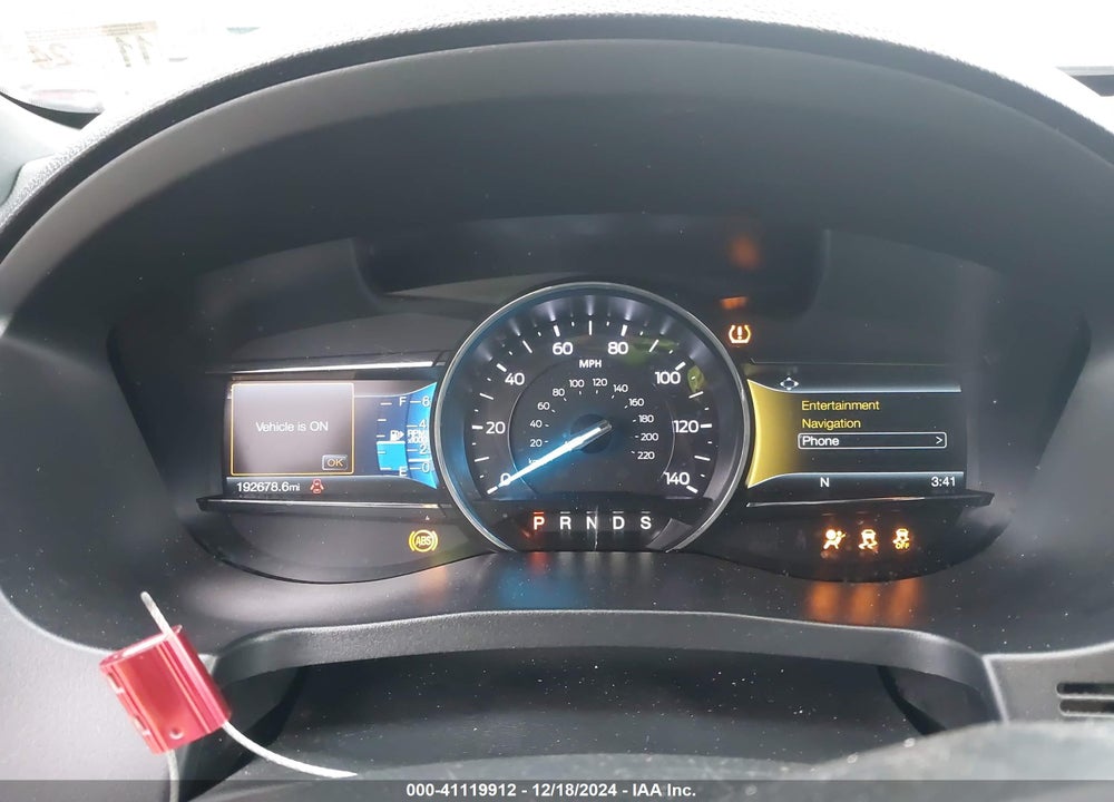 2019 FORD EXPLORER LIMITED VIN: 1FM5K7F88KGA64086