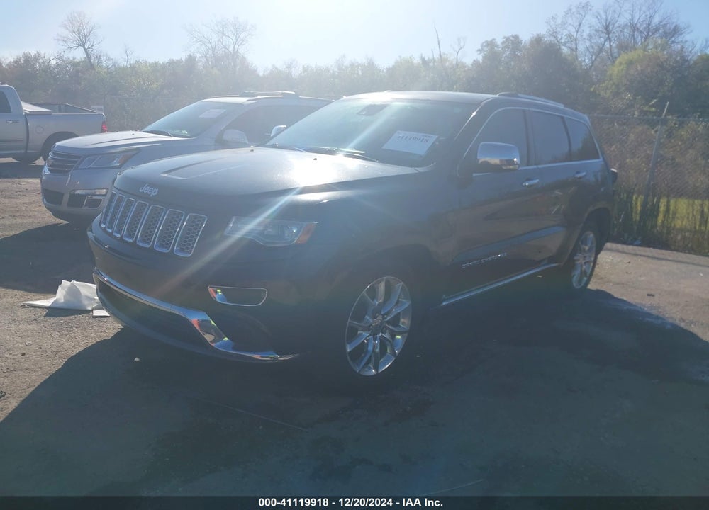 2014 JEEP GRAND CHEROKEE SUMMIT VIN: 1C4RJEJT3EC252129