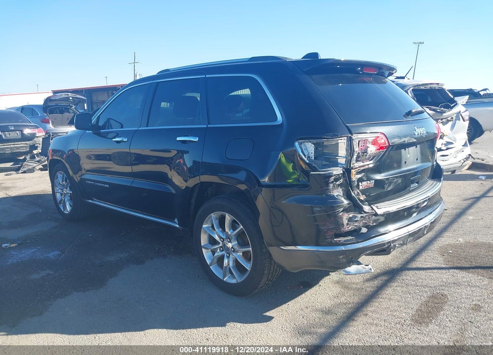 2014 JEEP GRAND CHEROKEE SUMMIT VIN: 1C4RJEJT3EC252129