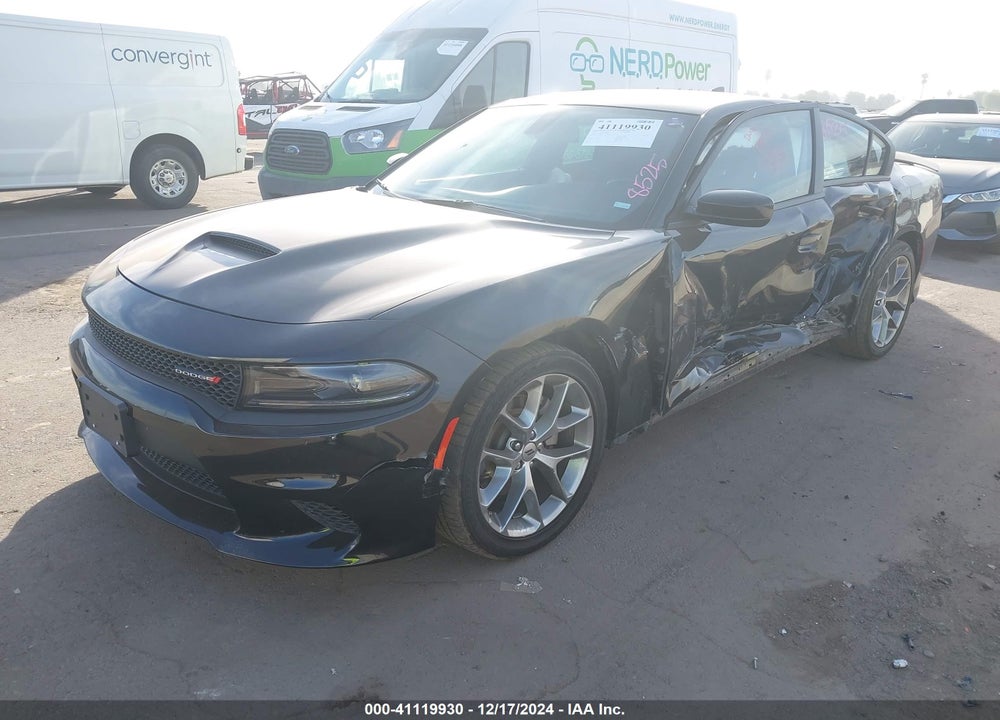 2023 DODGE CHARGER GT VIN: 2C3CDXHG6PH626626