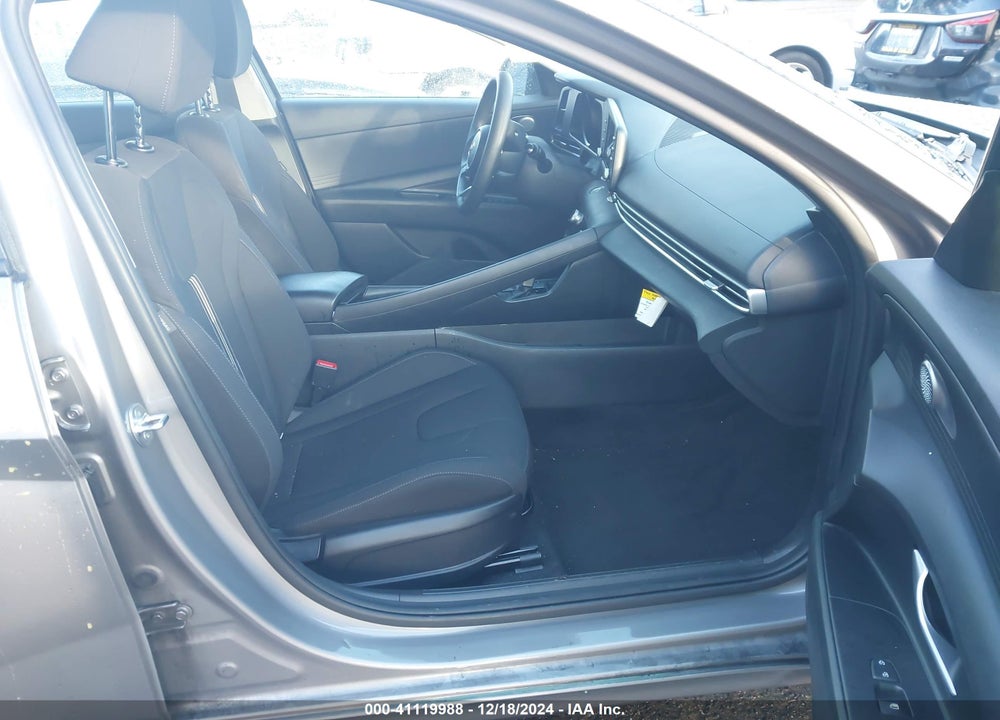 2021 HYUNDAI ELANTRA HYBRID BLUE VIN: KMHLM4AJ5MU005379