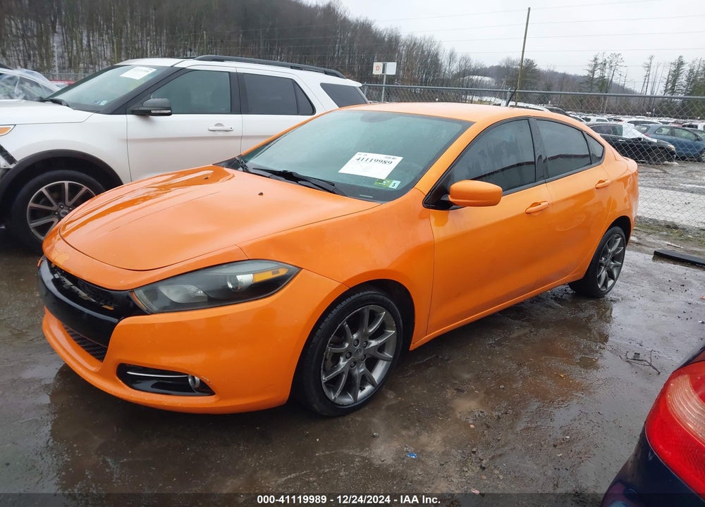 2014 DODGE DART SXT VIN: 1C3CDFBB1ED823379
