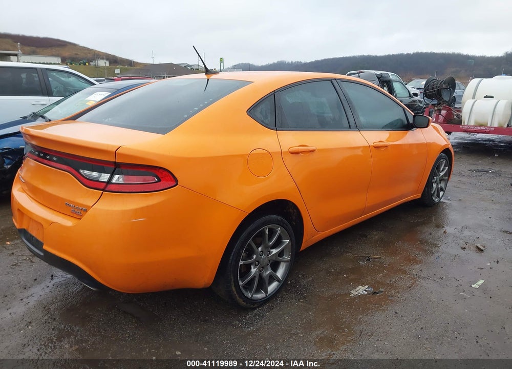 2014 DODGE DART SXT VIN: 1C3CDFBB1ED823379