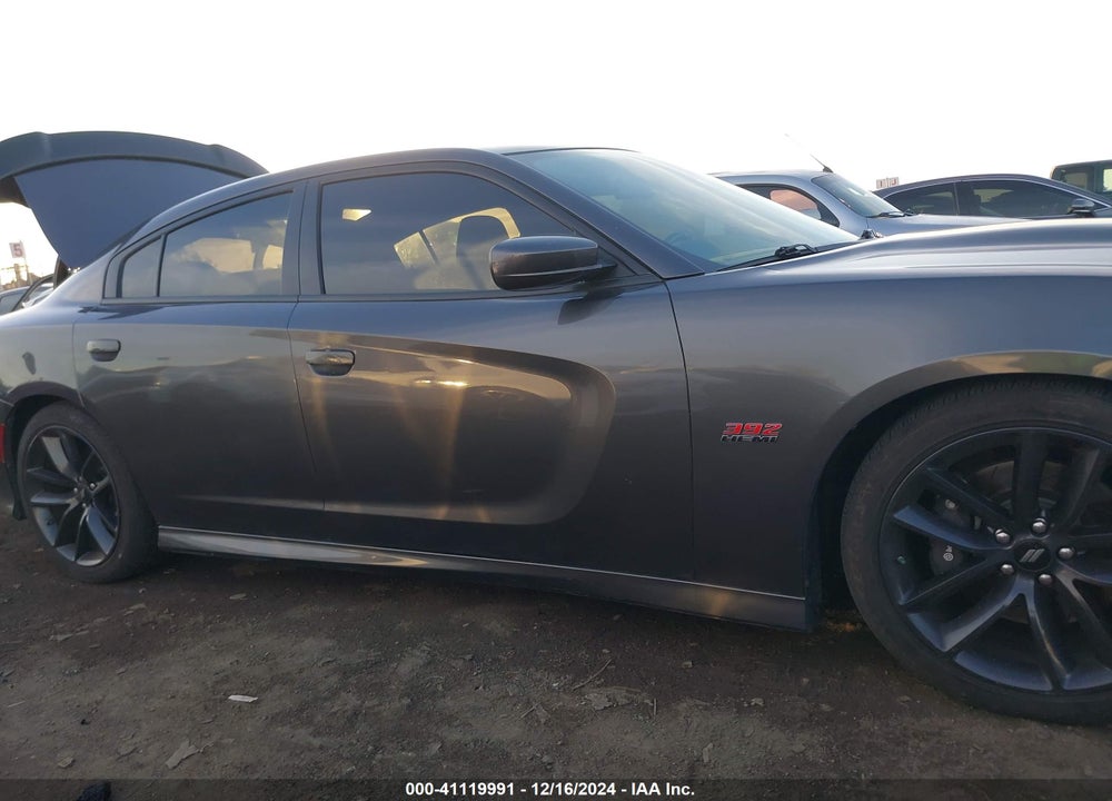 2019 DODGE CHARGER SCAT PACK RWD VIN: 2C3CDXGJ4KH507835