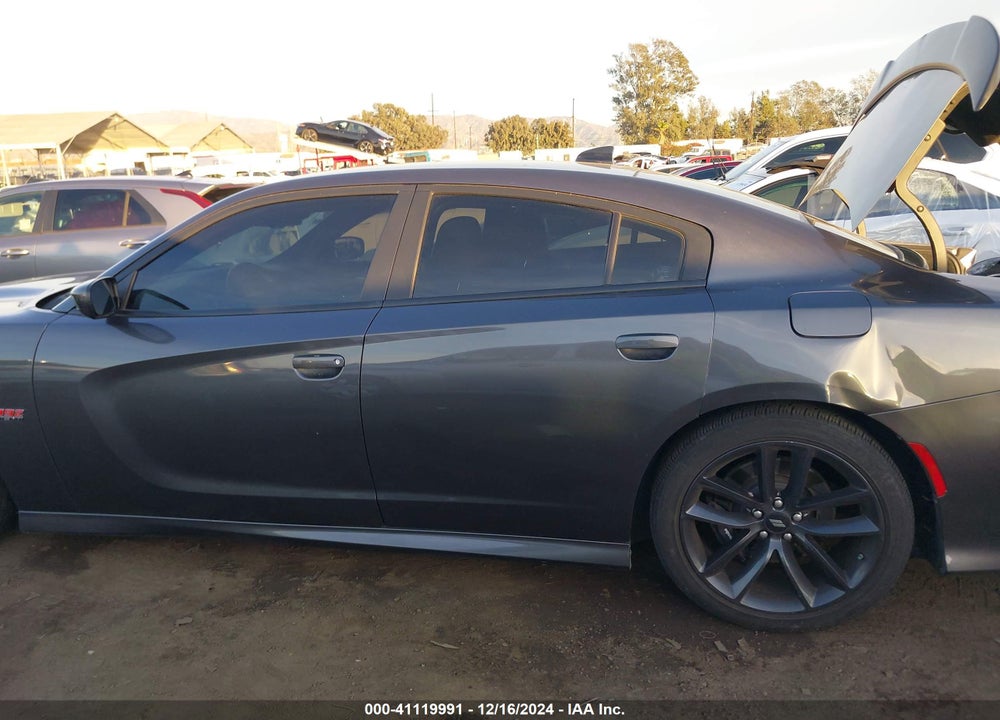 2019 DODGE CHARGER SCAT PACK RWD VIN: 2C3CDXGJ4KH507835