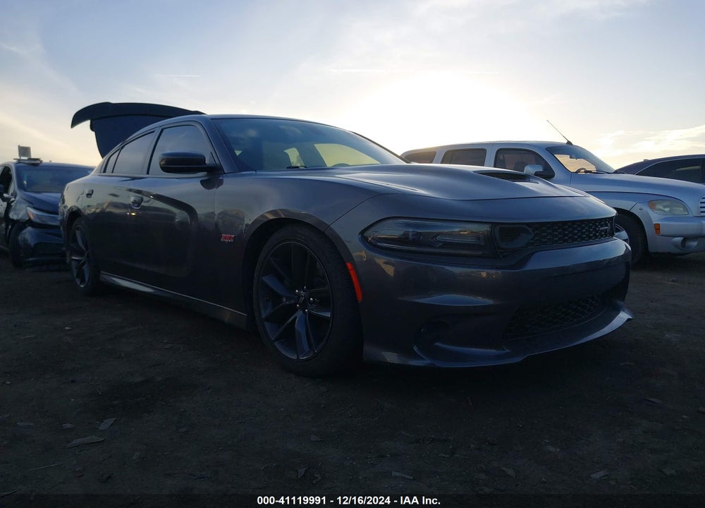 2019 DODGE CHARGER SCAT PACK RWD VIN: 2C3CDXGJ4KH507835