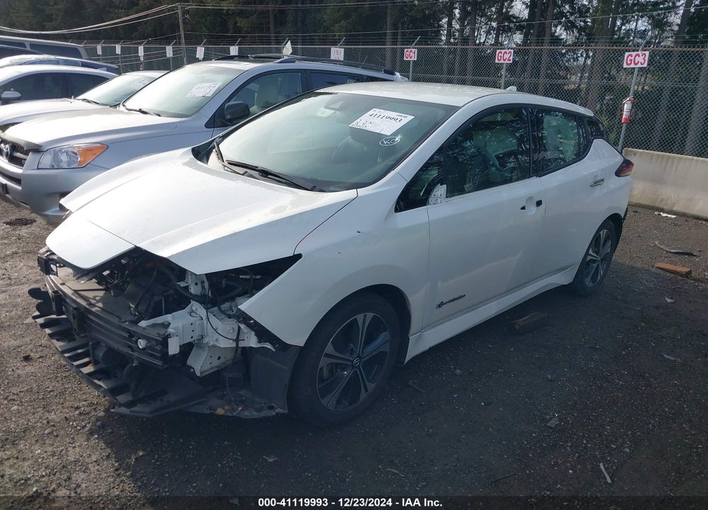 2018 NISSAN LEAF SL VIN: 1N4AZ1CPXJC312034