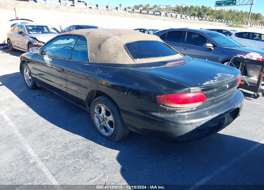 2000 CHRYSLER SEBRING JXI VIN: 3C3EL55H2YT282301