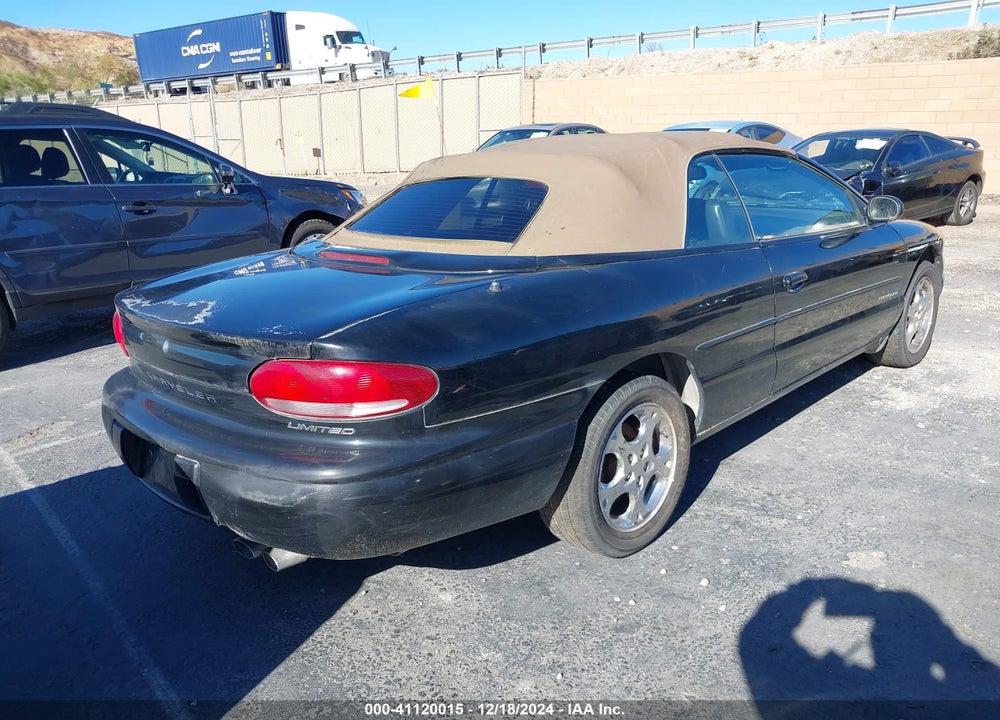 2000 CHRYSLER SEBRING JXI VIN: 3C3EL55H2YT282301