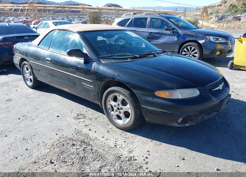 2000 CHRYSLER SEBRING JXI VIN: 3C3EL55H2YT282301
