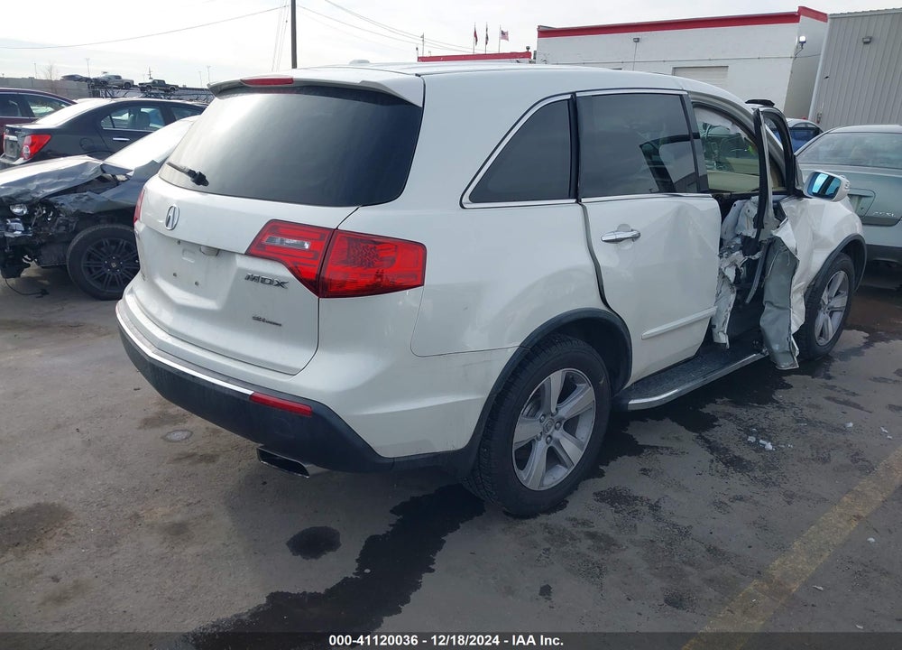 2011 ACURA MDX VIN: 2HNYD2H24BH535110