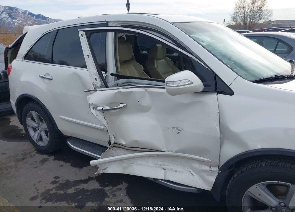 2011 ACURA MDX VIN: 2HNYD2H24BH535110