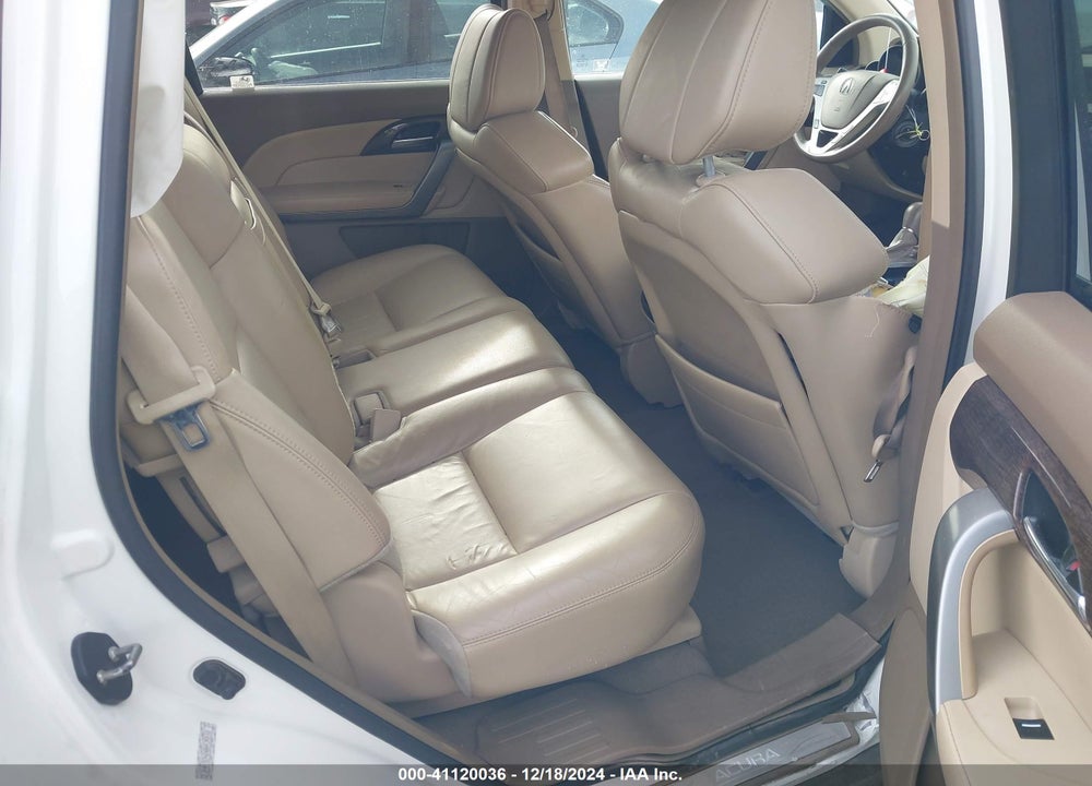 2011 ACURA MDX VIN: 2HNYD2H24BH535110