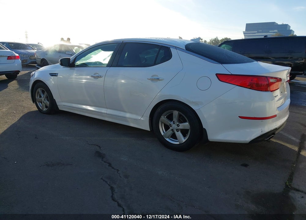 2015 KIA OPTIMA LX VIN: KNAGM4A71F5664743