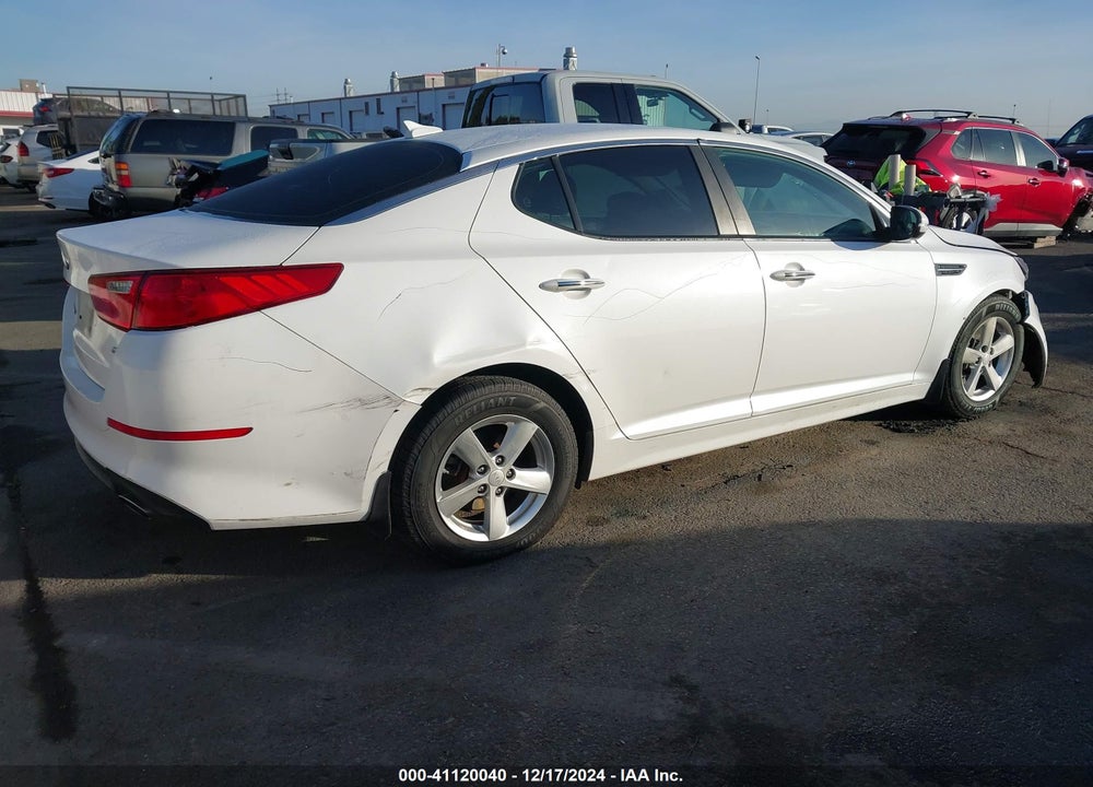 2015 KIA OPTIMA LX VIN: KNAGM4A71F5664743