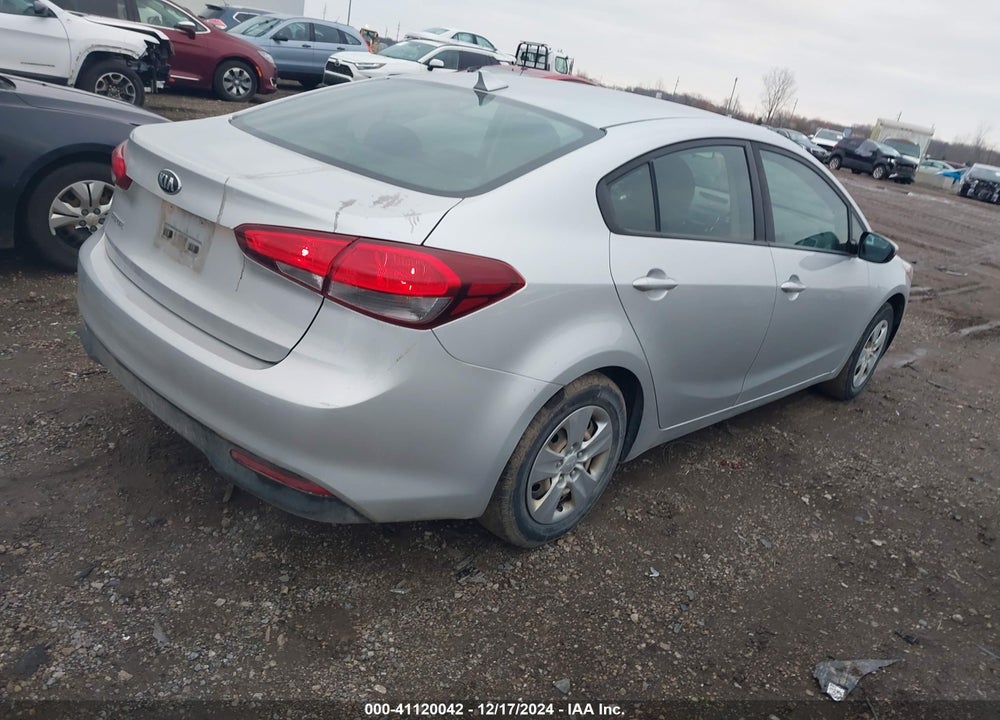2017 KIA FORTE LX VIN: 3KPFK4A78HE059050