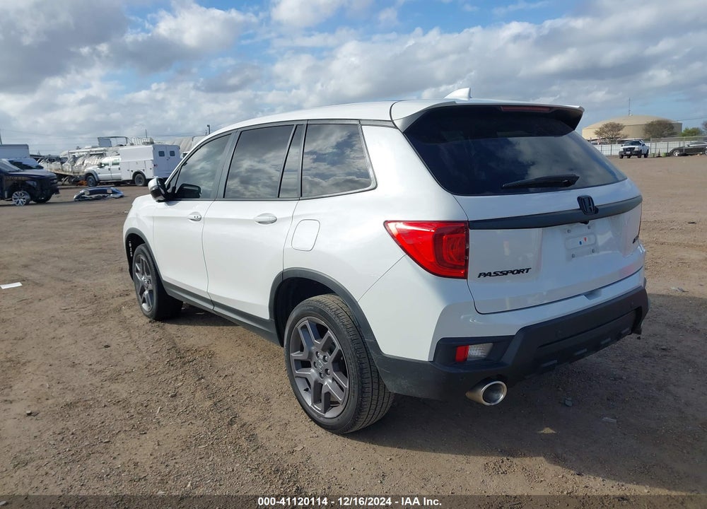 2023 HONDA PASSPORT AWD EX-L VIN: 5FNYF8H54PB017203