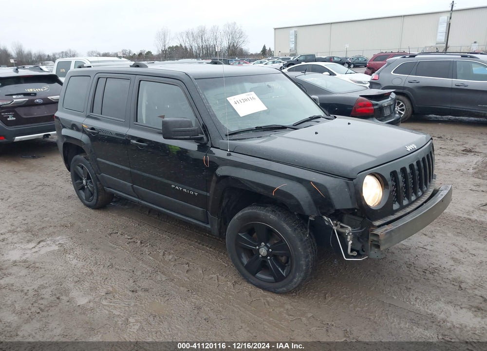 2016 JEEP PATRIOT HIGH ALTITUDE EDITION VIN: 1C4NJRFB9GD567097